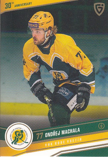 MACHALA Ondřej GOAL cards 2024/2025 Vsetín 30 č. 19 Parallel /15