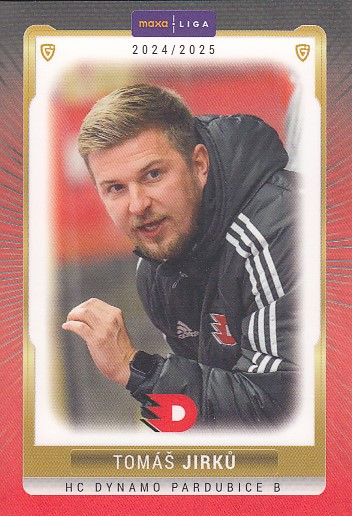 JIRKŮ Tomáš GOAL cards 2024/2025 č. PCE-25 Parallel /15