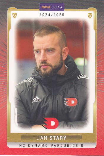 STARÝ Jan GOAL cards 2024/2025 č. PCE-26 Parallel /15