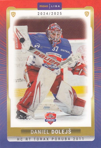 DOLEJŠ Daniel GOAL cards 2024/2025 č. POR-02 Parallel /15