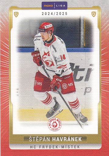 HAVRÁNEK Štěpán GOAL cards 2024/2025 č. FMI-04 CANVAS /40