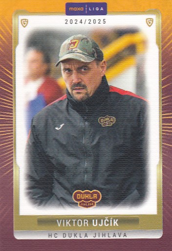 UJČÍK Viktor GOAL cards 2024/2025 č. JIH-21 CANVAS /40