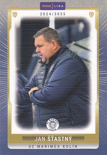 ŠŤASTNÝ Jan GOAL cards 2024/2025 č. KOL-23 CANVAS /40