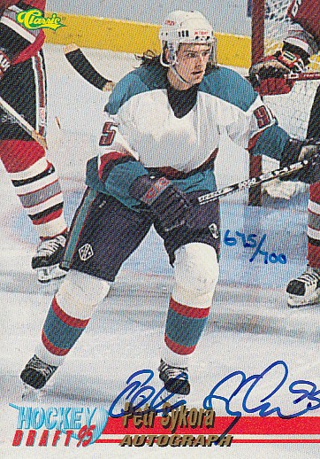 SÝKORA Michal Classic 1995 Draft Autograph /700
