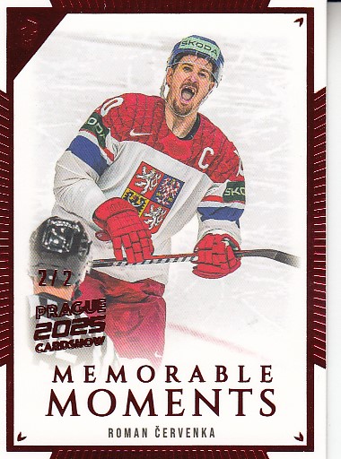 ČERVENKA Roman LC Memorable Moments MO-05 Cardshow 2025 Red /2