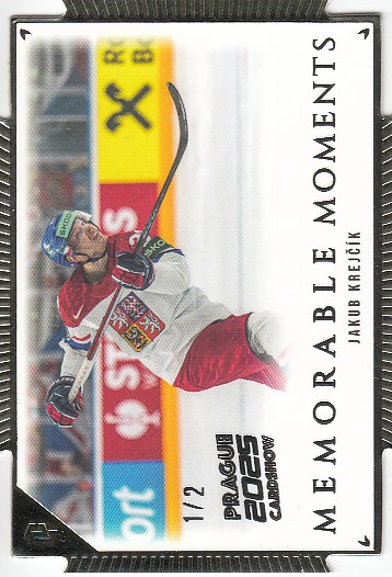 KREJČÍK Jakub LC Memorable Moments MO-30 Cardshow 2025 Platinum /2