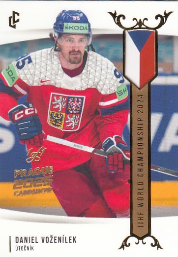 VOŽENÍLEK Daniel LC World Championship 2024 WCH-21 Cardshow 2025 Gold 1of1