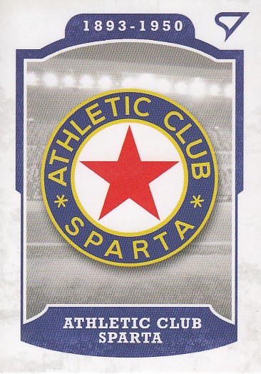 AC SPARTA Praha SZ Dekády fotbalové ligy 2023 Vývoj klubového loga L-001