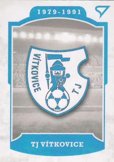 TJ Vítkovice SZ Dekády fotbalové ligy 2023 Vývoj klubového loga L-008