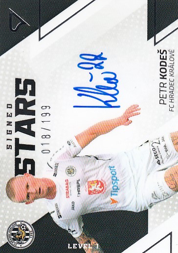KODEŠ Petr SZ FORTUNA:LIGA 2022/2023 Signed Stars Level 1 SL1-PK /199