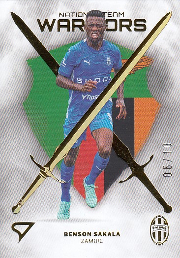 SAKALA Benson SZ FORTUNA:LIGA 2023/2024 National Team Warriors Gold NW-30 /10