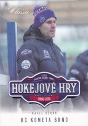 BERAN Karel OFS Classic 2015/2016 Hokejové hry č. 42 Team Edition