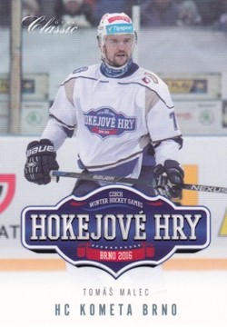 MALEC Tomáš OFS Classic 2015/2016 Hokejové hry č. 30 /69