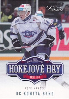MRÁZEK Petr OFS Classic 2015/2016 Hokejové hry č. 27 /69