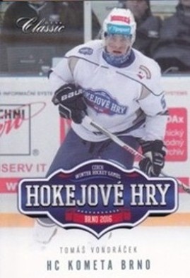 VONDRÁČEK Tomáš OFS Classic 2015/2016 Hokejové hry č. 31 /69