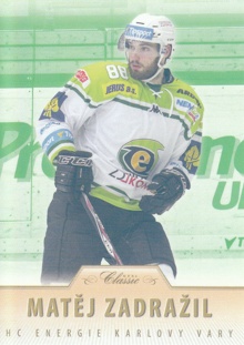 ZADRAŽIL Matěj OFS Classic 2015/2016 č. 300 Emerald Paralel /25