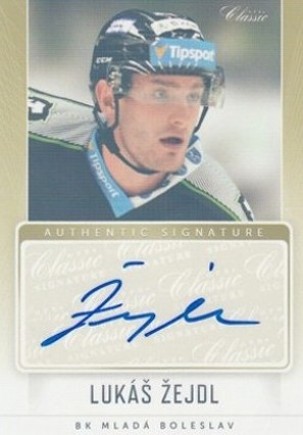 ŽEJDL Lukáš OFS Classic 2016/2017 Authentic Signature AS-155 /39
