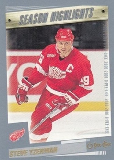 YZERMAN Steve O-Pee-Chee 2000/2001 č. 329 SH