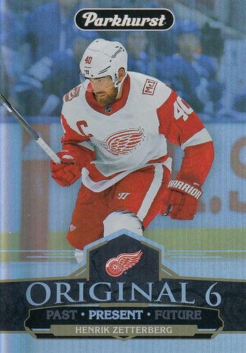 ZETTERBERG Henrik Parkhurst 2018/2019 Original 6 O6-11