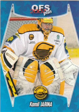 JARINA Kamil OFS 2006/2007 Průměr zásahů P11