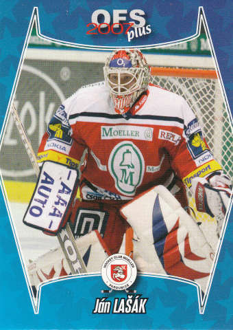 LAŠÁK Ján OFS 2006/2007 Průměr zásahů P13