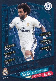 RODRIGUEZ James Topps Match Attax 2016/2017 Champion league Winner RM14