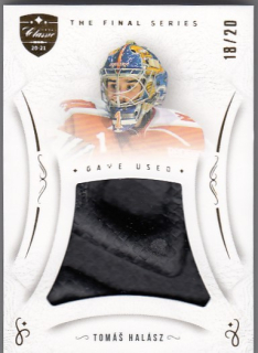 HALÁSZ Tomáš OFS Classic The Final Series Game Used MEM-TH Gold /20