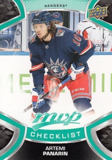 PANARIN Artemi UD MVP 2021/2022 č. 200 Checklist