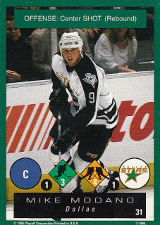 MODANO Mike PlayOff 1995/1996 č. 31