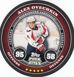 OVECHKIN Alex Topps Puck Attax 2009/2010 č. 188