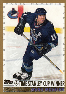 MESSIER Mark Topps 1999/2000 č. 283 MM 6-time St. Cup Winner