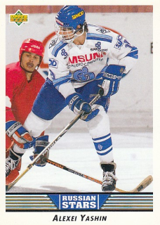 YASHIN Alexei UD 1992/1993 č. 334 Russian Stars