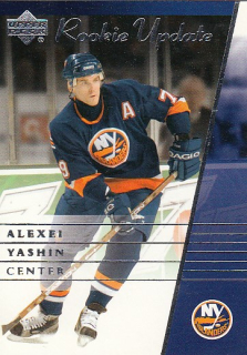 YASHIN Alexei UD Rookie Update 2002/2003 č. 61