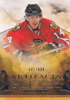 PIRRI Brandon UD Artifacts 2010/2011 RED-234 Rookie /699