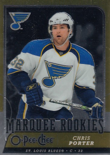 PORTER Chris O-Pee-Chee 2008/2009 č. 792 Marquee Rookie Metal