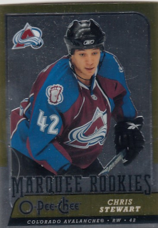 STEWART Chris O-Pee-Chee 2008/2009 č. 748 Marquee Rookie Metal