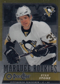 STONE Ryan O-Pee-Chee 2008/2009 č. 511 Marquee Rookie Metal