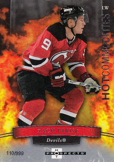 PARISE Zach Fleer Hot Prospects 2007/2008 č. 160 Hot Commodities /999