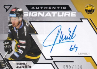 JURČÍK Ondřej SPORTZOO 2023/2024 Authentic Signature SL1-OJ /130