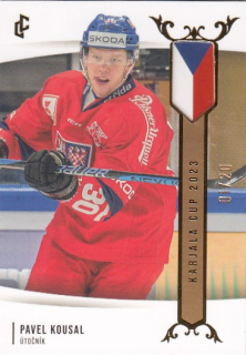 KOUSAL Pavel LC Road to Prague Karjala Cup 2023 EHK-10 Gold /20