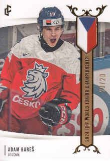 BAREŠ Adam LC Road to Prague IIHF WJCH 2024 U20-07 Gold /20