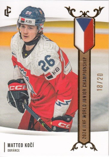 KOČÍ Matteo LC Road to Prague IIHF WJCH 2024 U20-21 Gold /20