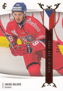 GALVAS Jakub LC Road to Prague Karjala Cup 2023 EHK-04 Red /10