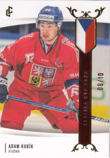 KUBÍK Adam LC Road to Prague Karjala Cup 2023 EHK-12 Red /10