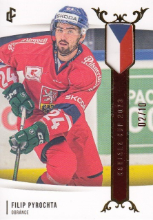 PYROCHTA Filip LC Road to Prague Karjala Cup 2023 EHK-18 Red /10