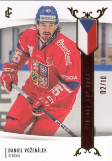 VOŽENÍLEK Daniel LC Road to Prague Karjala Cup 2023 EHK-25 Red /10