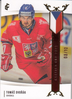 DVOŘÁK Tomáš LC Road to Prague Karjala Cup 2023 EHK-01 Red /10