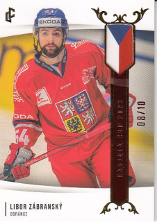 ZÁBRANSKÝ Libor LC Road to Prague Karjala Cup 2023 EHK-26 Red /10