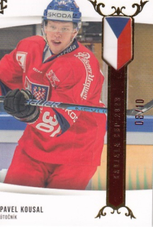 KOUSAL Pavel LC Road to Prague Karjala Cup 2023 EHK-10 Red /10