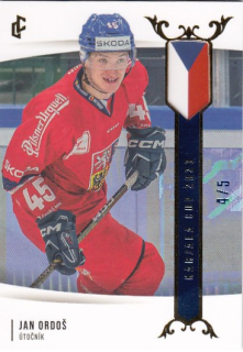 ORDOŠ Jan LC Road to Prague Karjala Cup 2023 EHK-16 Blue /5